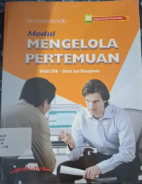 Image of Modul Mengelola Pertemuan (Bisnis Manajemen)